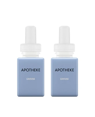 Pura Apotheke Home Scent Refill - Canvas - Smart Home Air Diffuser Fragrance - Up to 120-Hours of Luxury Fragrance per Refill - Household Essential