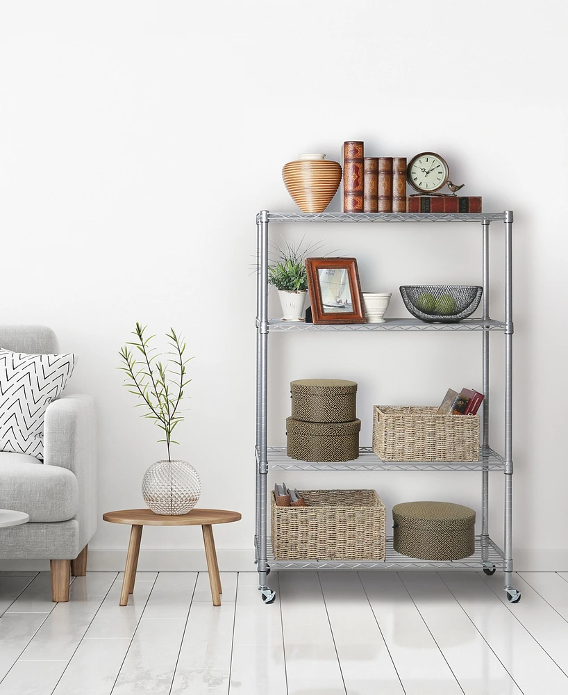 Seville Classics UltraDurable -Tier Nsf Steel Wire Shelving System