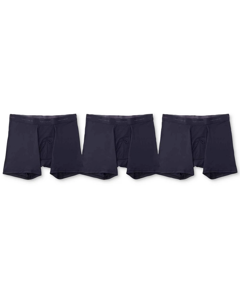 Pair of Thieves Men's Quick Dry 3-Pk. Action Blend 5" Boxer Briefs