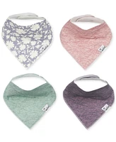 Copper Pearl Baby Bandana Bib Set, Pack of 4