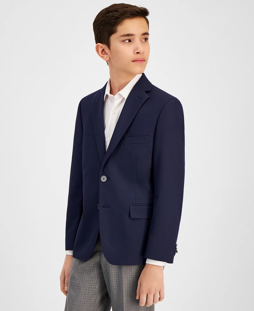 Michael Kors Big Boys Classic Fit Stretch Blazer Jacket