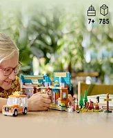 Lego Friends Mobile Tiny House 41735 Building Toy Set with Leo, Liann, Paisley and Pets Figures