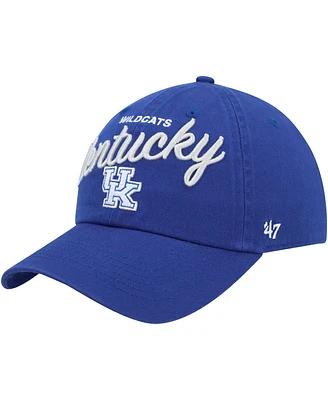 Women's '47 Brand Royal Kentucky Wildcats Phoebe Clean Up Adjustable Hat