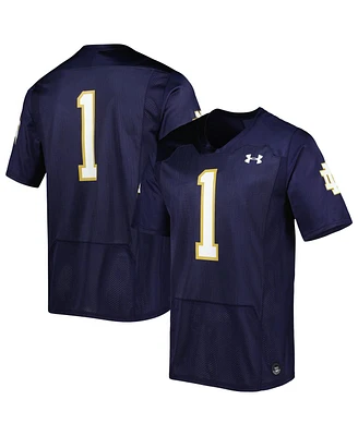 Under Armour Men's #1 Notre Dame Fighting Irish Team Wordmark Replica Football Jersey