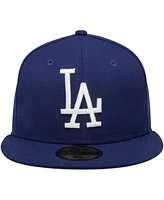 Men's New Era Navy Los Angeles Dodgers Cooperstown Collection Wool 59FIFTY Fitted Hat