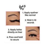 Stick 'Em Up Black Eyeliner plus Lash Adhesive