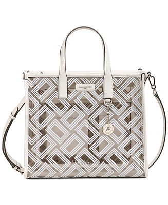 Karl Lagerfeld Paris Nouveau Medium Clear Tote