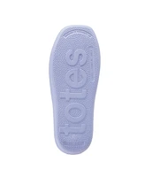 Totes Women's Molded Puffy Slide with Everywear