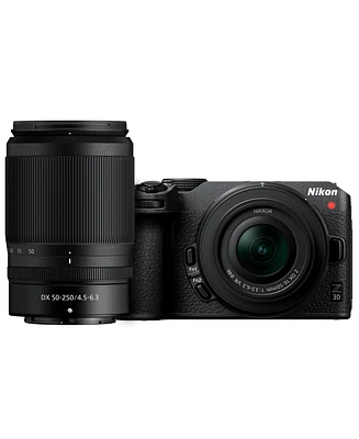 Nikon Z 30 Mirrorless with Z Dx 16-50mm Vr and Nikkor Z Dx 50-250mm Lenses