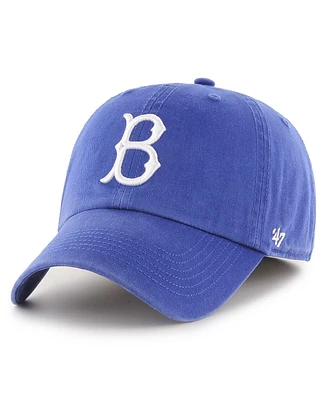 Men's '47 Brand Royal Brooklyn Dodgers Cooperstown Collection Franchise Fitted Hat