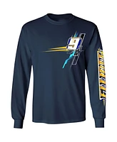 Men's Hendrick Motorsports Team Collection Navy Chase Elliott Car Long Sleeve T-shirt