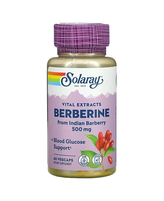 Solaray Berberine Vital Extracts 500 mg - 60 Veg Caps - Assorted Pre
