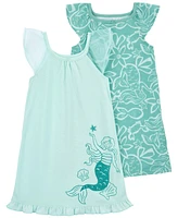 Carter's Big 2 Pack Mermaid Dresses