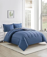 Sunham Danica Blue 3-Pc. Comforter Set, Exclusively at Macy's