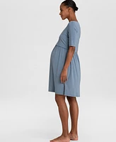 Seraphine Women's Stretch Jersey Maternity and Nursing Nighties, Twin Pack