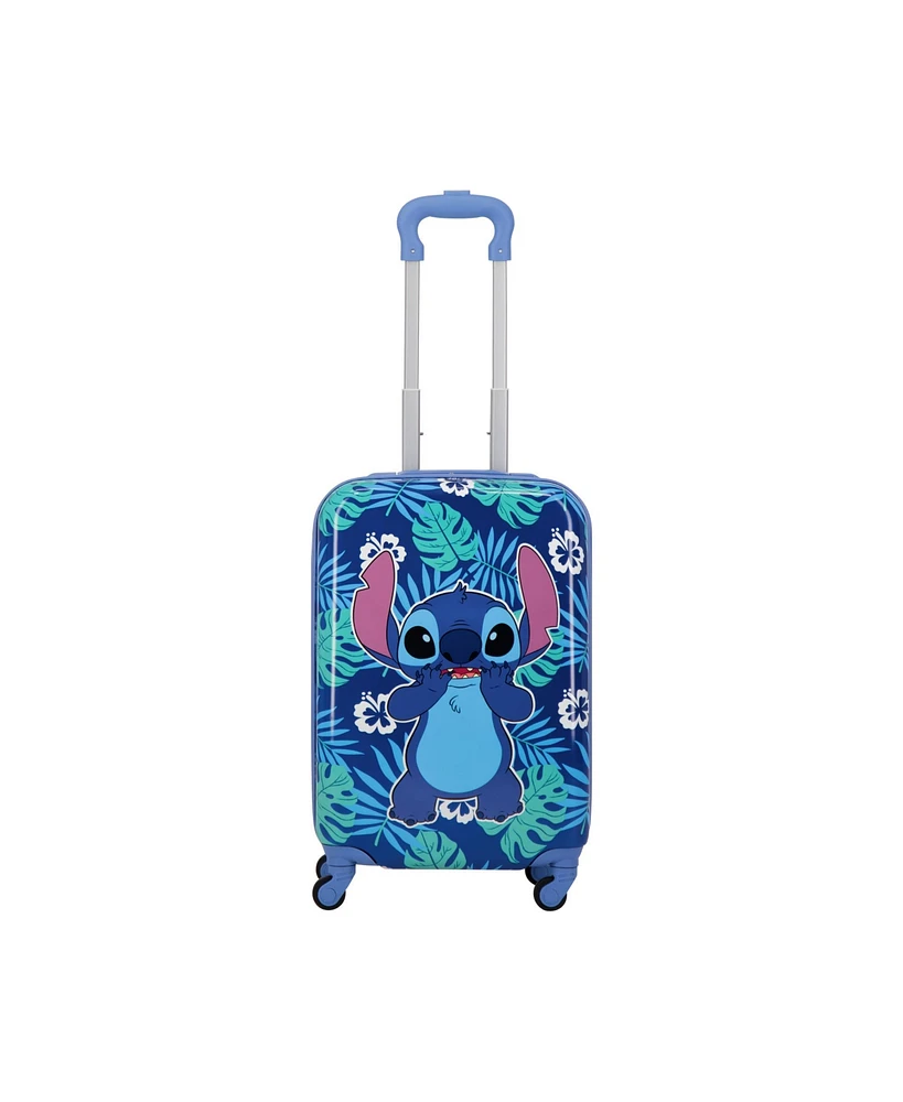 Disney Ful Stitch Tropical Leaves Kids 21" Luggage