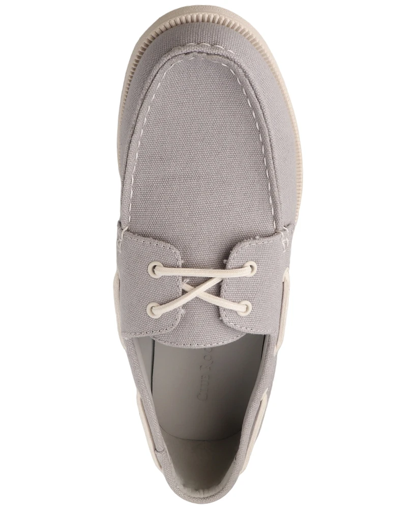 Club Room Men's Elliot Lace-Up Boat Shoes, Created for Macy's