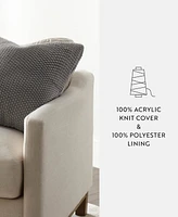 ienjoy Home Stitch Knit Decorative Pillow, 20" x