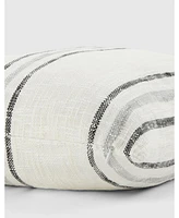 ienjoy Home Striped Yarn Dyed Decorative Pillow, 20" x