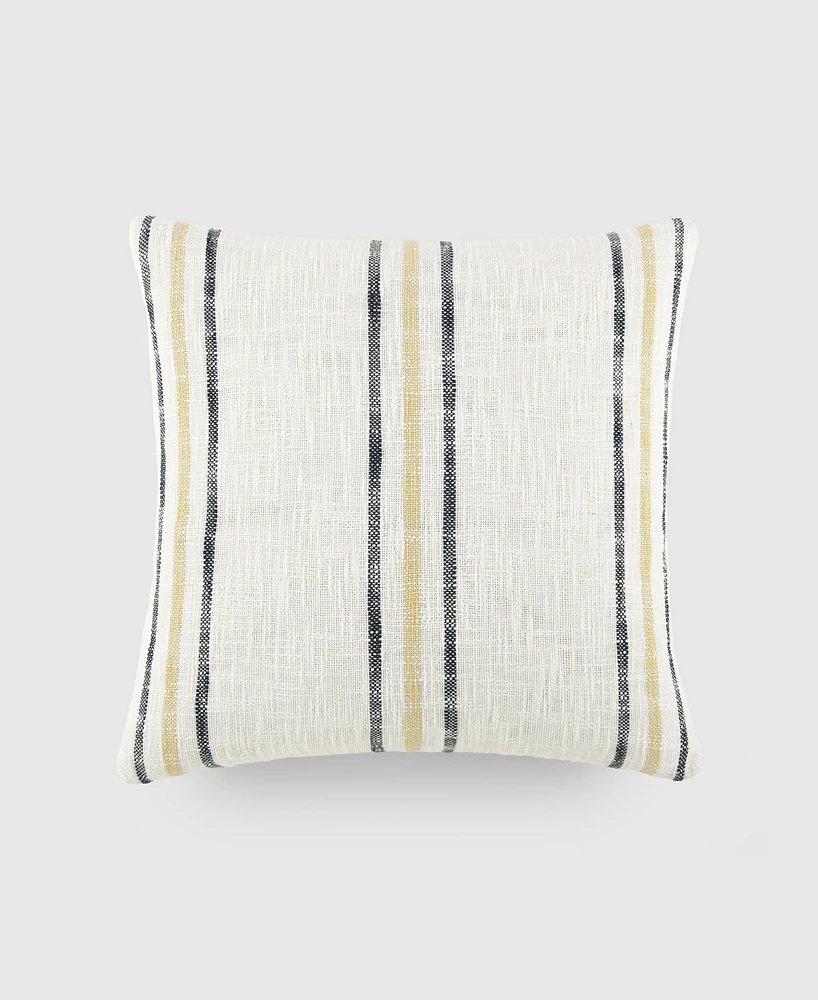 ienjoy Home Striped Yarn Dyed Decorative Pillow, 20" x