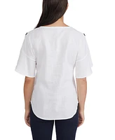 Ellen Tracy Women's Short sleeve Top