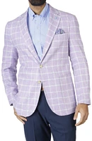 Tailorbyrd Men's Textured Plaid Sportcoat