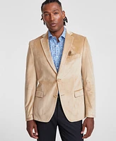 Alfani Men's Slim-Fit Solid Velvet Sport Coats, Created for Macy's