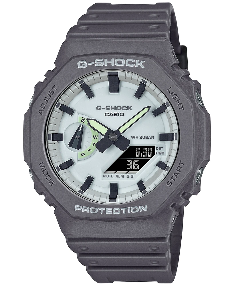 G-Shock Men's Analog Digital Gray Resin Strap Watch 45mm, GA2100HD-8A