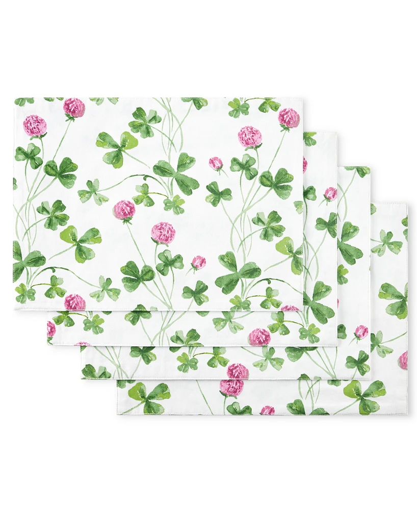 Martha Stewart Clover Meadow Placemat 13" x 17.5", 4 Pk