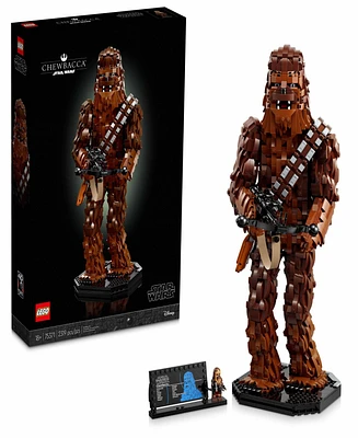 Lego Star Wars Chewbacca Figure Building Set for Adults 75371, 2319 Pieces