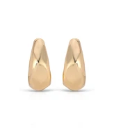 Ettika True Golden 18K Gold-Plated Hoop Earrings