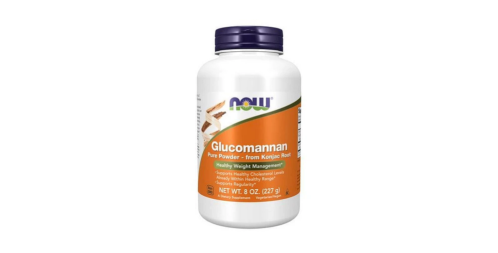 Now Foods Glucomannan 100% Pure Powder, 8 oz