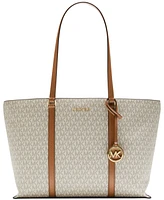 Michael Kors Temple Logo Large Tote