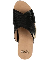 Jones New York Women's Elzaa Crisscross Block Heel Dress Sandals