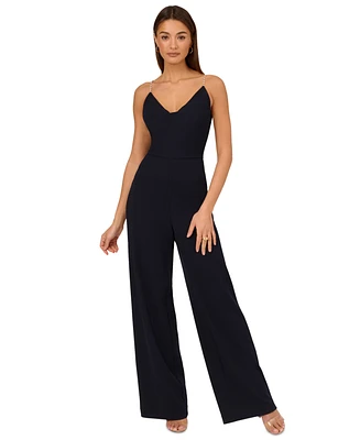 Adrianna by Papell Women's Cowlneck Jumpsuit