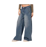 Women's Super baggy wide leg jeans