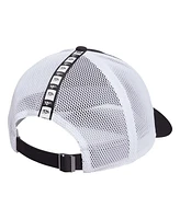 Men's adidas Black, White Pittsburgh Penguins Cross Sticks Trucker Adjustable Hat