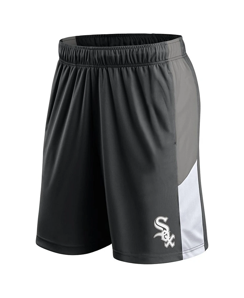 Men's Fanatics Black Chicago White Sox Primary Logo Shorts