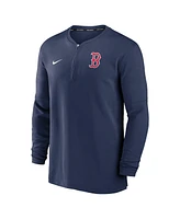 Men's Nike Navy Boston Red Sox Authentic Collection Game Time Performance Quarter-Zip Top