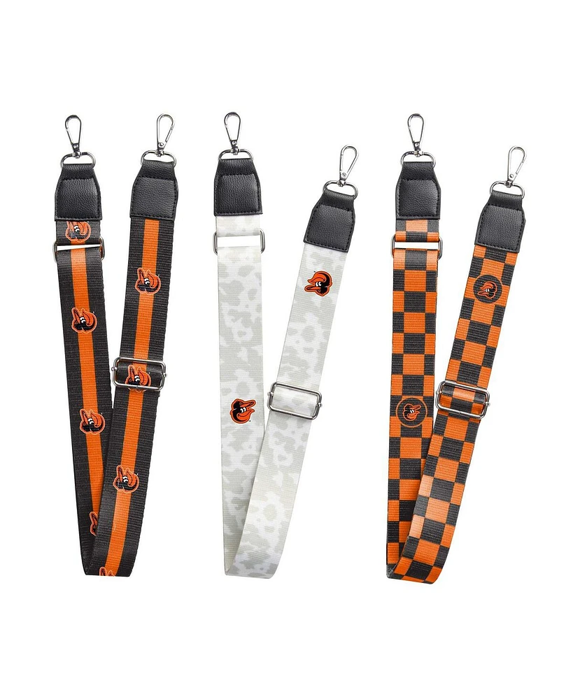 Baltimore Orioles 3-Pack Bag Strap Set