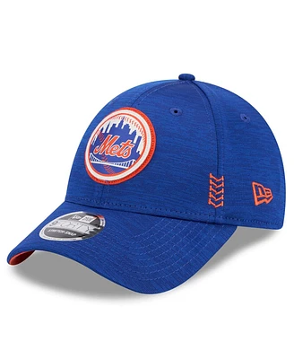 Men's New Era Royal New York Mets 2024 Clubhouse 9FORTY Adjustable Hat
