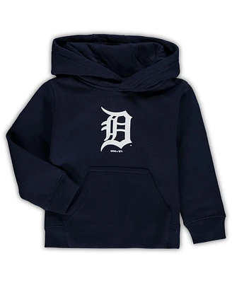 Toddler Boys and Girls Navy Detroit Tigers Primary Logo Pullover Hoodie