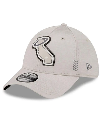 New Era Men's Los Angeles Angels 2024 Clubhouse 39THIRTY Flex Fit Hat