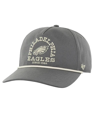 Men's '47 Brand Gray Philadelphia Eagles Canyon Ranchero Hitch Adjustable Hat