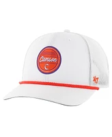 Men's '47 Brand White Clemson Tigers Fairway Trucker Adjustable Hat