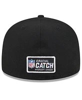 Men's New Era Black Indianapolis Colts 2023 Nfl Crucial Catch 59FIFTY Fitted Hat