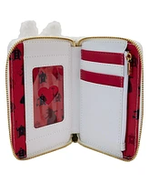 Men's and Women's Loungefly Alice in Wonderland White Rabbit Cosplay Zip-Around Wallet