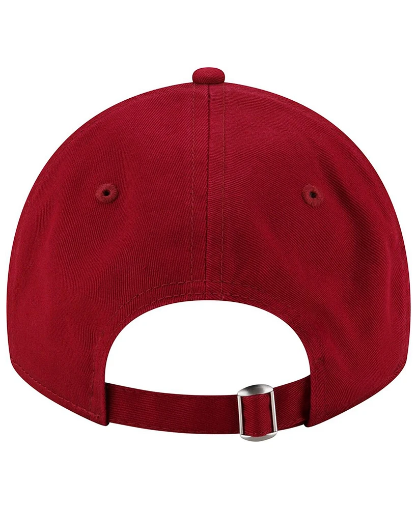 Men's New Era Burgundy Washington Commanders Distinct 9TWENTY Adjustable Hat