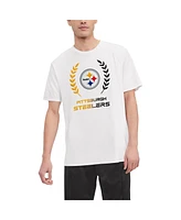 Men's Tommy Hilfiger White Pittsburgh Steelers Miles T-shirt