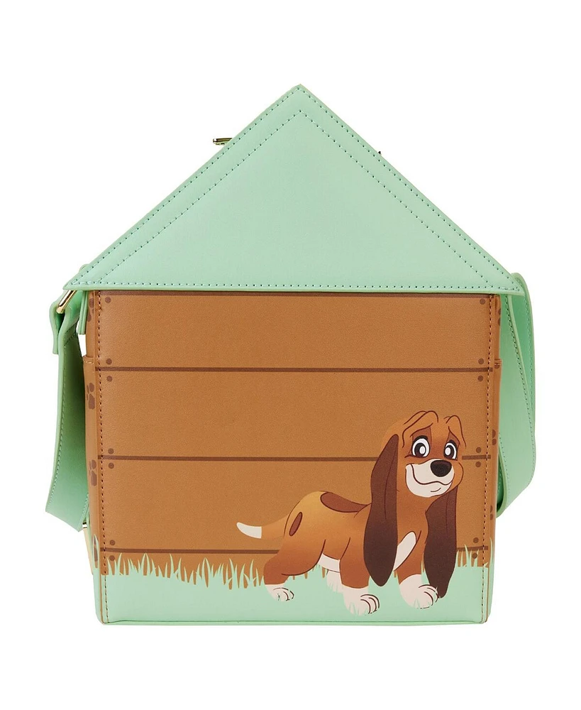 Women's Loungefly Disney I Heart Dogs Doghouse Crossbody Bag